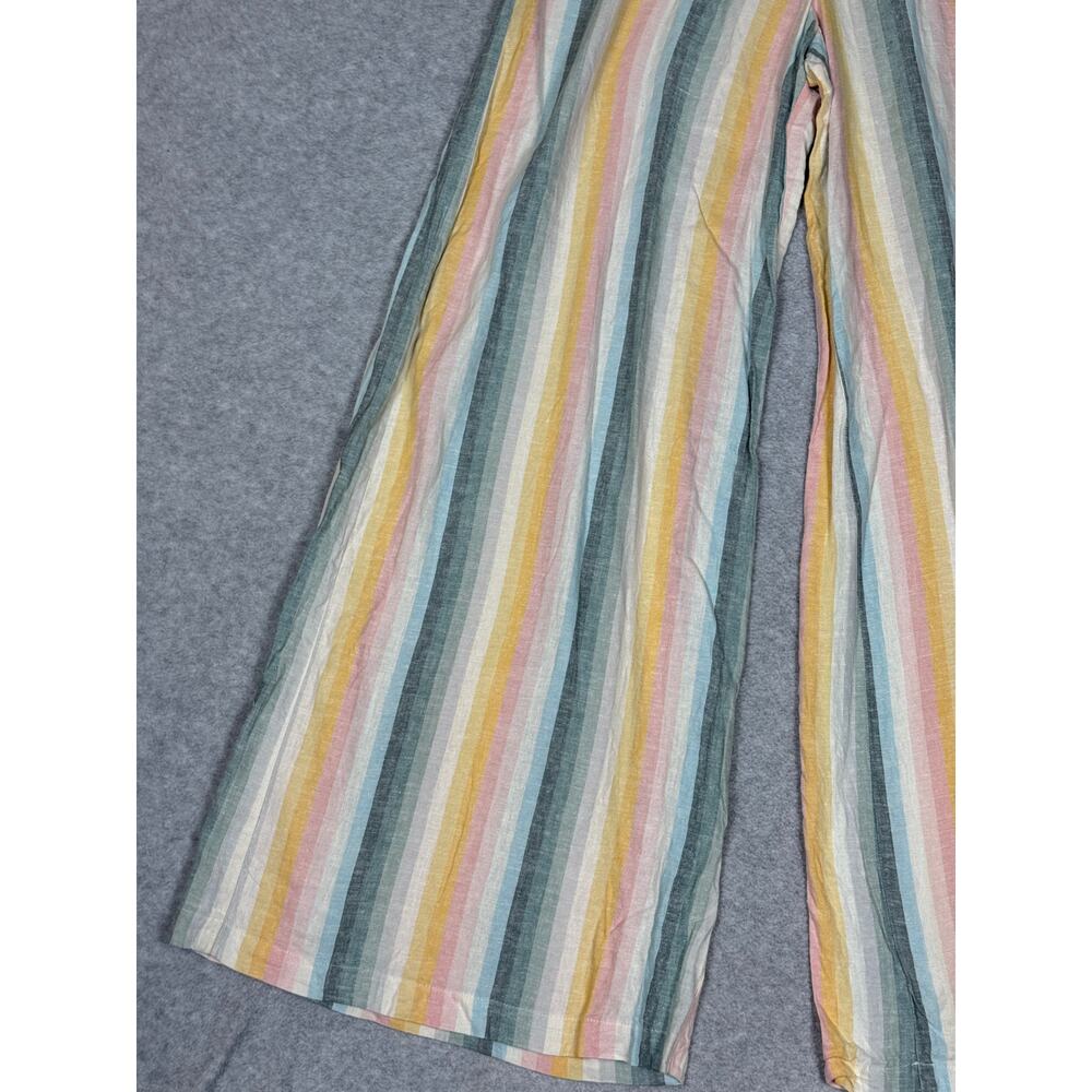 Show Me Your Mumu Womens Size XS Pull On Wide Leg Stripe Pants - Picture 10 of 10